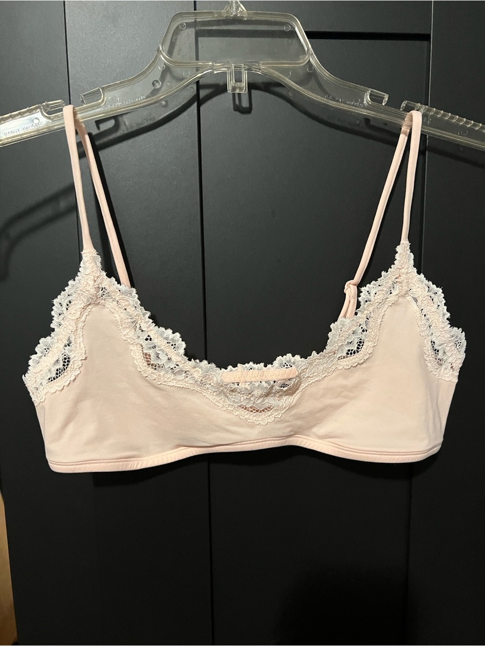 SKIMS Fits Everybody Lace Scoop Bralette Women's L
